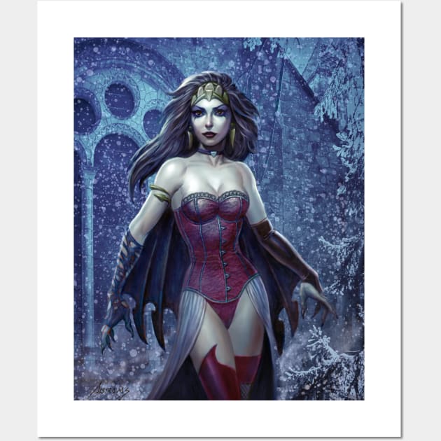 Vampire Queen Wall Art by Paul_Abrams